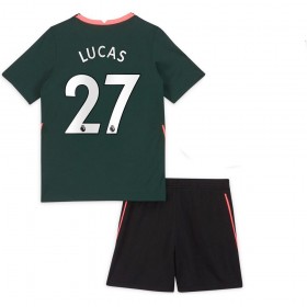 Fußballtrikots Tottenham Hotspur Lucas 27 Kinder 2020-2021 Kurzarm Auswärts-trikot kaufen